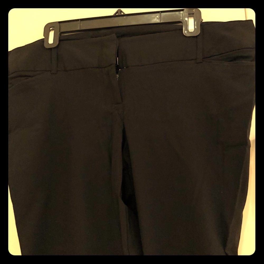 Torrid black dress pants, great for work!